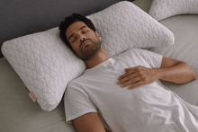 Load image into Gallery viewer, Original Adjustable Crescent Pillow; case count is 6